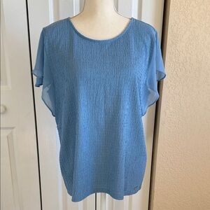 Calvin Klein Light Blue Blouse